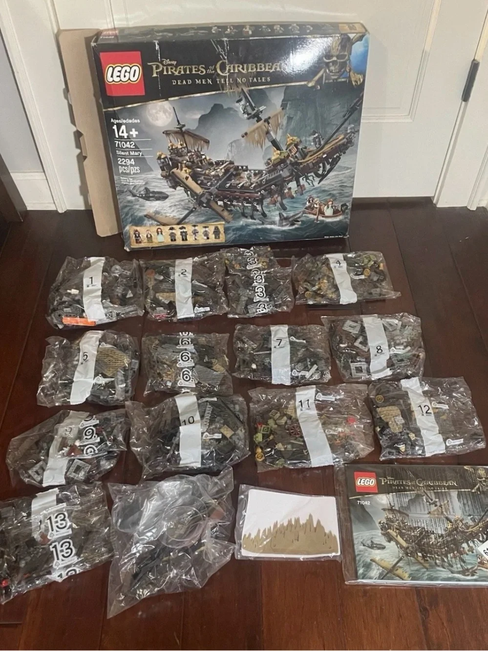LEGO Disney Pirates of the Caribbean Black Ship Building Set - Brown & Black